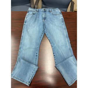 Wrangler Retro Mens Slim Straight Jeans Size 34x30